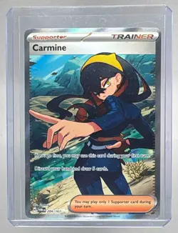 Carmine 2024 Pokemon Twilight Masquerade #204/167 - Image 1
