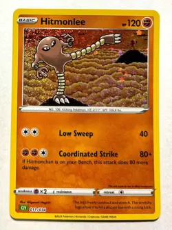 Pokemon Classic Collection English - HITMONLEE HOLO - CLV 011/034 - NM - Image 1