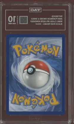 2020 Pokemon SWSH BSP Rebel Clash 3 Blister SWSH029 Rayquaza Holo TAG 10 - Image 2