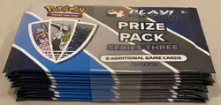 2023 POKEMON PLAY! PRIZE PACK SERIES 3 THREE SEALED BOOSTER PACK BUNDLE OF 10 J - Image 3