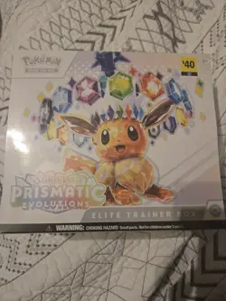 Pokemon Prismatic Evolutions ETB Elite Trainer Box Factory Sealed Dollar General - Image 1