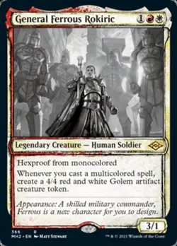 General Ferrous Rokiric (Showcase) - Near Mint MTG Modern Horizons 2 - Image 1