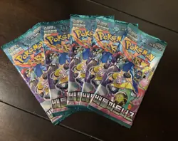 Pokemon Battle Partners (Journey Together) SEALED Booster Pack x5 - Image 1