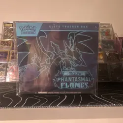 Pokemon Mega Evolution Phantasmal Flames Elite Trainer Box 2025 Charizard - Image 1