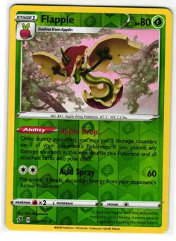 FLAPPLE 022/192 REBEL CLASH ENGLISH POKEMON TCG - Image 1