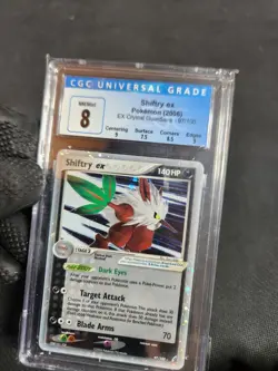 2006 Pokemon EX Crystal Guardians Shiftry ex #97 Holo CGC 7 Near Mint like PSA - Image 4
