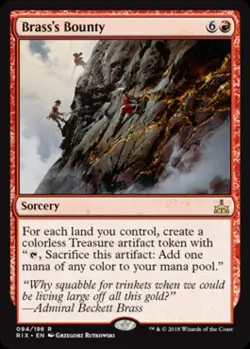 Brass's Bounty - Light Play MTG Rivals of Ixalan - Image 1