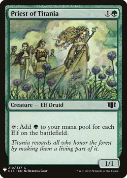 Priest of Titania - The List - NM - MTG Magic - Image 1