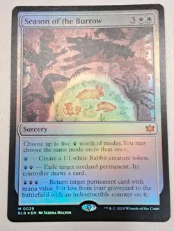 Bloomburrow Season of the Burrow Foil NM Condition MTG Rare - Image 1