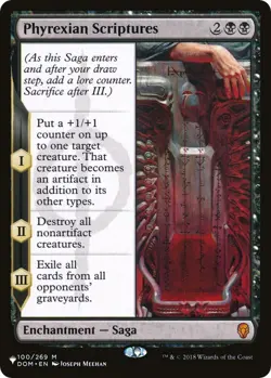 Phyrexian Scriptures - The List - NM - MTG Magic - Image 1