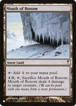 Mouth of Ronom - The List - NM - MTG Magic - Image 1