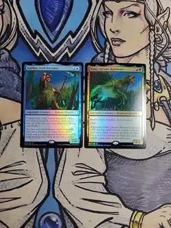 1x Haldan, Avid Arcanist + 1x Pako, Arcane Retriever FOIL NM C20 MTG - Image 1