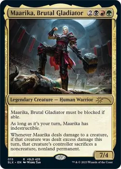 Maarika, Brutal Gladiator - The List - NM - MTG Magic - Image 1