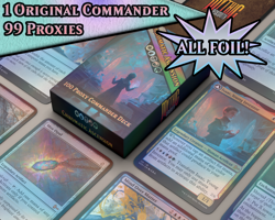 Chromatic Ascension - 100 Foil Card Custom MTG Artifact Commander Deck - HQ - Image 2