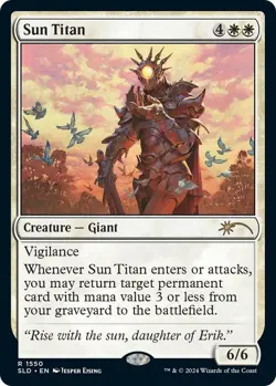 NM MTG SUN TITAN - SECRET LAIR ARTIST SERIES JESPER EJSING - Image 1