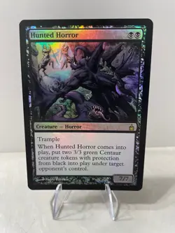 Magic The Gathering MTG 1 x HUNTED HORROR FOIL Ravnica: City of Guilds - Image 1