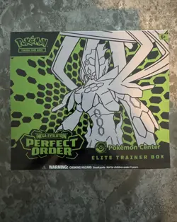 Pokemon TCG Perfect Order Pokemon Center Exclusive ETB New Factory Sealed - Image 1