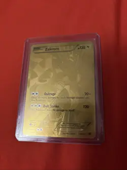 Pokemon TCG Black & White Legendary Treasures Zekrom 115/113 Secret Rare NM - Image 1