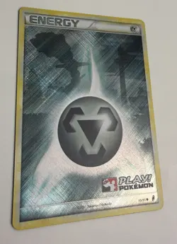 2011 POKEMON CALL OF LEGENDS STEELIX METAL ENERGY 95/95 PLAY! STAMPED HOLO NM B - Image 4