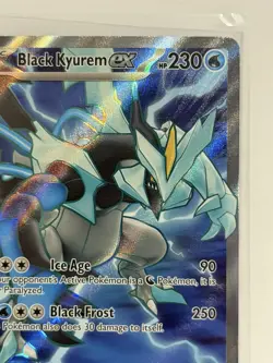 Pokemon Black Kyurem ex 218/191 Sv08 Surging Sparks Ultra Rare Holo Basic 230 HP - Image 1
