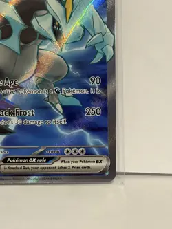 Pokemon Black Kyurem ex 218/191 Sv08 Surging Sparks Ultra Rare Holo Basic 230 HP - Image 3