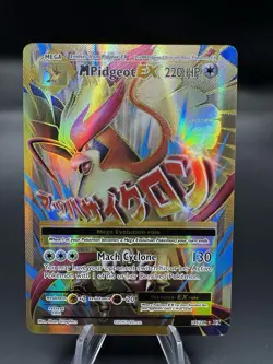 Pokemon TCG M Pidgeot EX 105/108 XY Evolutions Full Art Mega Evolution - Image 1