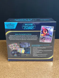 POKEMON MEGA EVOLUTION PHANTASMAL FLAMES SEALED ELITE TRAINER BOX ETB W/ CASE - Image 5