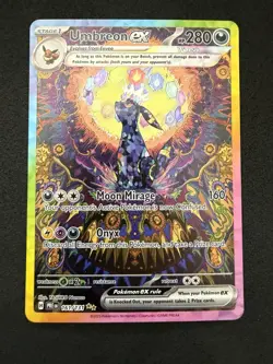 2025 Pokemon TCG Prismatic Evolutions Umbreon EX SIR 161/131 - Image 1