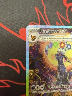 2025 Pokemon TCG Prismatic Evolutions Umbreon EX SIR 161/131 - Image 2
