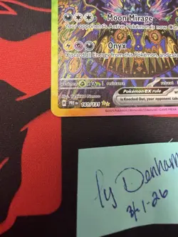 2025 Pokemon TCG Prismatic Evolutions Umbreon EX SIR 161/131 - Image 5