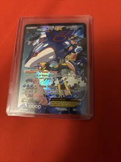 Pokemon TCG Team Aqua's Kyogre EX Double Crisis 6/34 LP Condition - Image 1