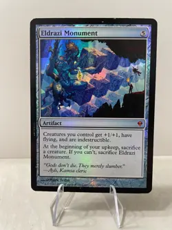1 x MTG Eldrazi Monument Zendikar FOIL Magic the Gathering - Image 1