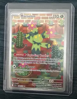 Maractus 160/159 IR Full Art Holo Pokemon TCG SV09 Journey Together NM/Mint - Image 1