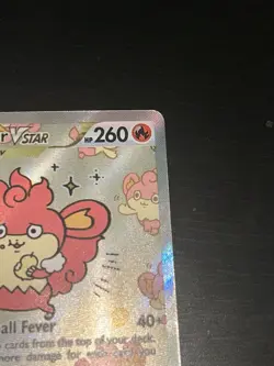 Pokemon Simisear VSTAR GG37/GG70 Ultra Rare Full Art Holo 260HP Crown Zenith - Image 3