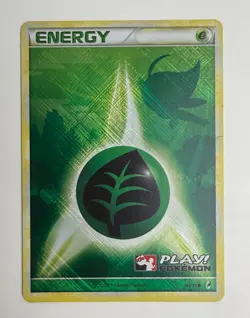 2011 POKEMON CALL OF LEGENDS CELEBI GRASS ENERGY 88/95 PLAY! STAMPED PROMO NM B - Image 3