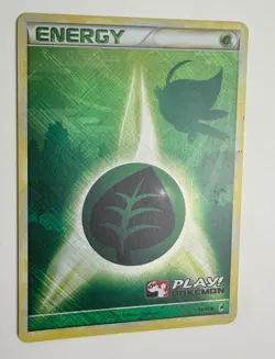 2011 POKEMON CALL OF LEGENDS CELEBI GRASS ENERGY 88/95 PLAY! STAMPED PROMO NM B - Image 5