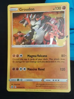 Pokemon Groudon 017/025 Celebrations 25th Holo 💎 Mint - Image 2