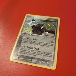 Pokemon TCG Aggron Holo Stamped 2/92 EX Legend Maker - Image 3