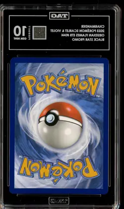 2023 Pokemon Scarlet & Violet Obsidian Flames BSP ETB 044 Charmander TAG 10 - Image 2