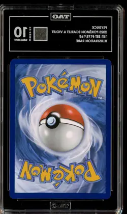 2023 Pokemon Scarlet & Violet 151 Set 175/165 Psyduck Illustration Rare TAG 10 - Image 2