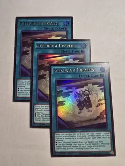 3x Mitsurugi Prayers 1st Edition Ultra Rare L26D-ENM14 Yu-Gi-Oh! - Image 1