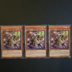 Yugioh Gravekeeper's Headman x3 (SOFU-EN012) Rare - 1st Edition NM/M - Image 1