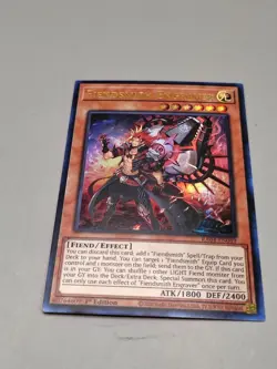 Fiendsmith Engraver 1st Edition Ultra Rare RA04-EN049 Yu-Gi-Oh! NM - Image 1