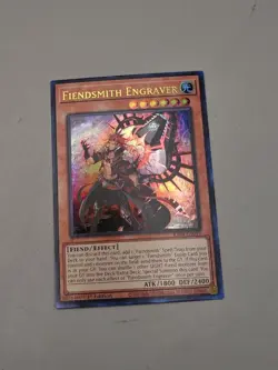 Fiendsmith Engraver 1st Edition Ultra Rare RA04-EN049 Yu-Gi-Oh! NM - Image 2