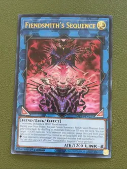 Fiendsmith's Sequence 1st Edition Ultra Rare MP25-EN223 Yu-Gi-Oh! - Image 1