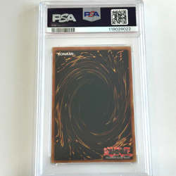 Yu-Gi-Oh! "Flame Swordsman" 1st Edition LOB-003 MINT PSA 9 Vintage - Image 5