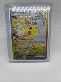 Pokemon TCG Sir Surging Sparks Pikachu EX #238/191 Near Mint Condition - Image 1