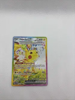 Pokemon TCG Sir Surging Sparks Pikachu EX #238/191 Near Mint Condition - Image 2
