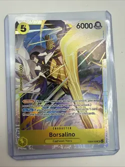 One Piece OP15 Borsalino EB04-058 SR Adventure On Kami’s Island English NM - Image 3