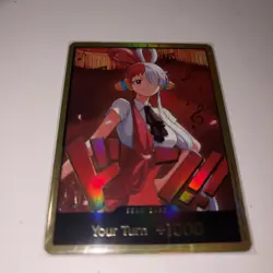 One Piece TCG Heroines Edition EB03 Gold Uta DON!! English Foil NM - Image 4